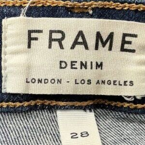 FRAME Denim Size 28 waist blue Jeans pockets